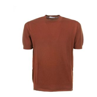 Paolo Pecora Maglioni a collo rotondo - - Knitwear - Uomo - Arancione - L