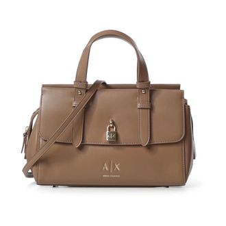 A|X Armani Exchange Crossbody tas - Dames - Tassen - Bruin - Maat: ONE Size Zijde