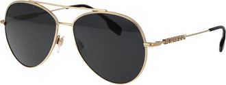 Burberry Zonnebril - Dames - Zonnebrillen - Geel - 60 MM - Accessoires