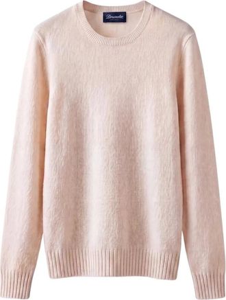Drumohr Jersey de cuello redondo - Knitwear - Hombre - Beige - XL