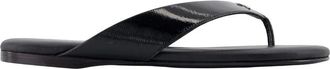 Courr&egrave;ges Flip Flops, female, Black, 6 UK, Vinyl Slides