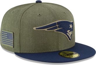 New Era 59Fifty Cap - Salute to Service New England Patriots - 7 1/4