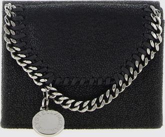 Stella McCartney Portafoglio Falabella Stella McCartney in camoscio sintetico crackl&egrave;