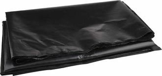 OEM Revestimiento De Polietileno De Alta Densidad Para Estanques (2 M X 3 M), Color Negro, Para Estanques De Peces, Arroyos, Fuentes Y Jardines Acu&aacute;ticos