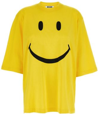 Moschino Yellow Smiley T-shirt