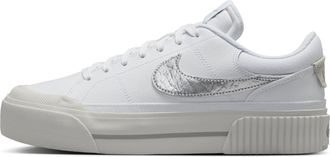 Nike (WMNS) Nike Court Legacy Lift White Metallic Silver HQ2307-100