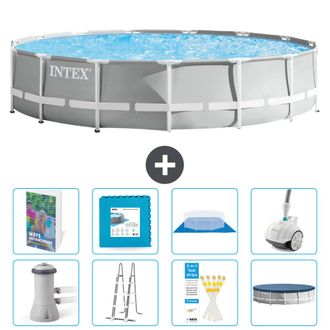 Intex Piscina Prism Frame Redonda - 457x107 Cm - 9-piezas S531