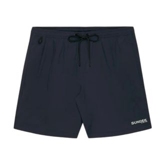 Sundek Stretch Swim Boxer with Removable Phone Pouch - male - Sundek - Casual Shorts - Blue - 2XL - Shorts