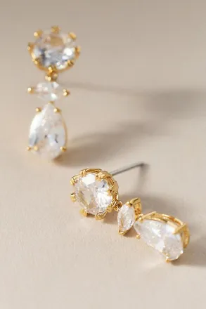 Nadri Kai Mixed Crystal Drop Earrings