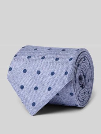 Altea Krawatte mit Label-Detail in Bleu, Gr&ouml;&szlig;e 1