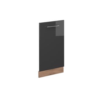 Vicco Panel Frontal Del Lavavajillas Fame-line, Antracita Alto Brillo, 45 Cm Sin Encimera Vicco