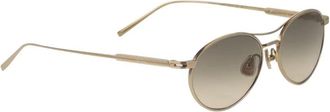 Brunello Cucinelli Womens Titanium Crystal-Lens Sunglasses Ss26 U