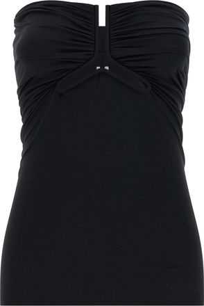 Rick Owens Black Alannah Prong Bustier top