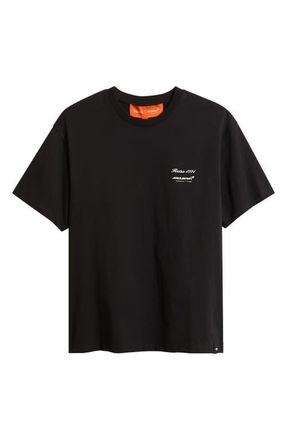 Reiss x McLaren Cotton T-Shirt in Black at Nordstrom, Size Xx-Large