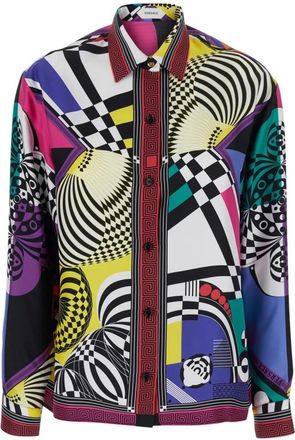 Versace Donna, Camicette, Multicolore, S, new