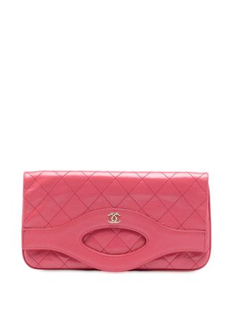 Chanel 2019 Crumpled Calfskin 31 clutch bag - women - Calf Leather - One Size - Pink
