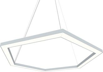 Lumicom Esagono L&aacute;mpara De Techo &Oslash;60 Monocolor Mate