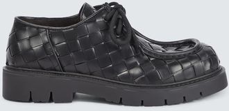 Bottega Veneta Haddock leather Derby shoes