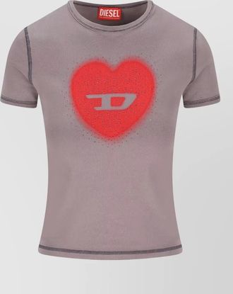Diesel slim-fit logo-print t-shirt