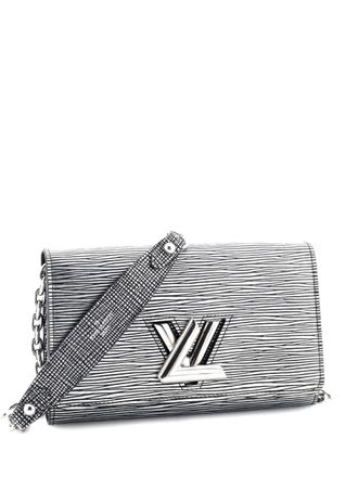 Louis Vuitton Twist Chain Wallet Epi Leather crossbody bag - Zilver