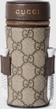 Gucci GG Golf Ball And Tees Case, Beige