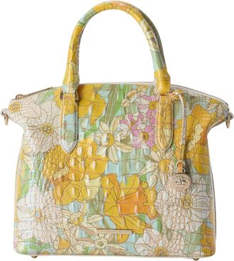 Brahmin Duxbury Medium Satchel Tote Bag Daffodil Melbourne