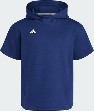 adidas Mens adidas Dugout Short Sleeve Hoodie (Gender Neutral)