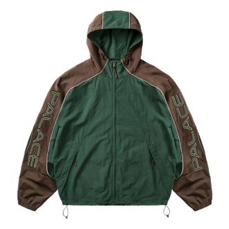 Palace Piped Shell Jacket Racey Green P31JK029