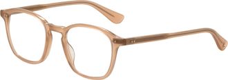 Garrett Leight Womens 47 mm Pink Opticals