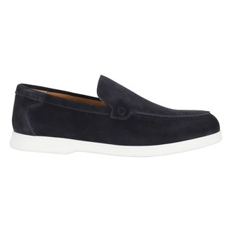 Doucal's Loafers, male, Blue, Size: 7 1/2 US Moccasin Adler