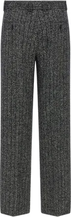 Dolce & Gabbana Womens Bicolor Virgin Wool Casual Pants