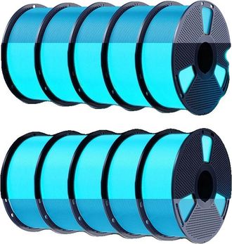 OEM Filamento Para Impresora 3d, Fosforescente, De Alto Rendimiento, Petg Azul Luminoso