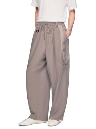 Yohji Yamamoto Loose-Fit Cargo Trousers with Adjustable Waist