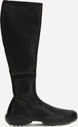 Miu Miu Stretch nappa tall Boots Female 39