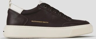 Alexander Smith Bond Man in brown goat leather and white details