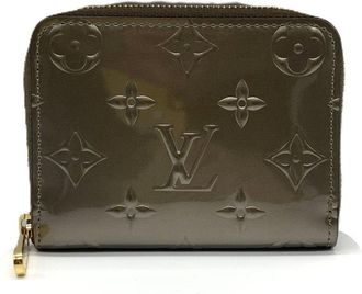 Louis Vuitton Monogram Vernis Champagne Gold Monogram Vernis Coin Purse/Coin Case (Pre-Owned)