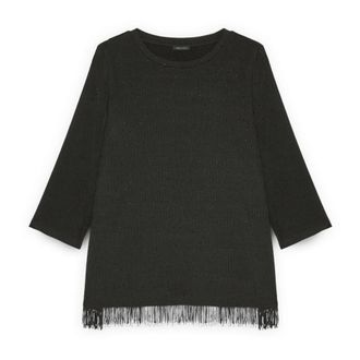 Fiorella Rubino Donna, Top, Nero, 2Xl, new