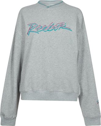 Reebok Dames/dames Gewas Sweatshirt (Lichtgrijze heide)