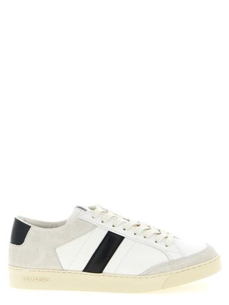 Tom Ford Bicolor Leather Low Top Mens Sneakers