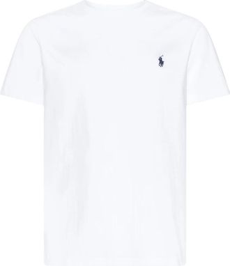 Polo Ralph Lauren T-shirts en polos Wit - Heren - T-shirts - Wit - S - Katoen - Tops