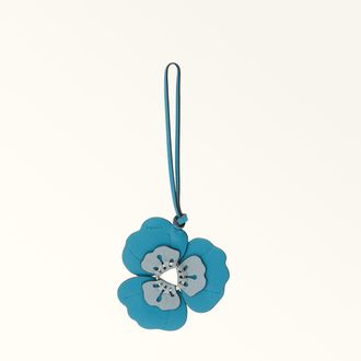 Furla Allegra Charm Turchese A Blue Colourblock Sydney Calf Leather Woman