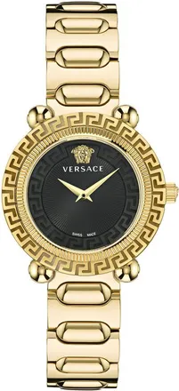 Versace Gold Stainless Steel Dress Womens Watch