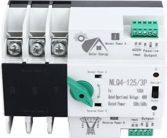OEM Selector El&eacute;ctrico De Circuito De Transferencia Ininterrumpida De Doble Alimentaci&oacute;n De 400 V Y 100 A