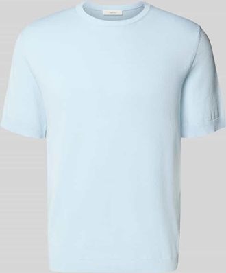 Selected Regular Fit T-Shirt aus reiner Bio-Baumwolle Modell TORINO in Hellblau, Gr&ouml;&szlig;e XXL
