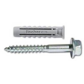 Fischer 100 X Tassello Nylon Con Vite Testa Flangiata Misura: Diam. 8