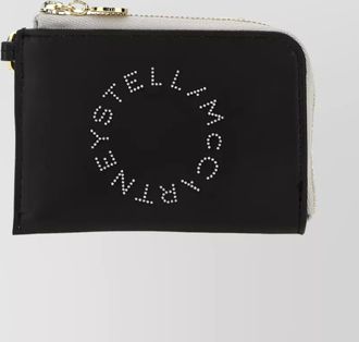 Stella McCartney logo-print card holder