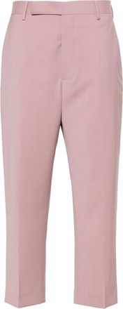 Rick Owens geperste wollen broek