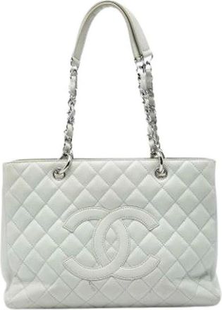 Chanel Bolso Tote Grand Shopping Pre-owned - Pre-owned - Mujer - Blanco - ONE SIZE