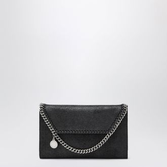 Stella McCartney Falabella crossbody wallet bag in black