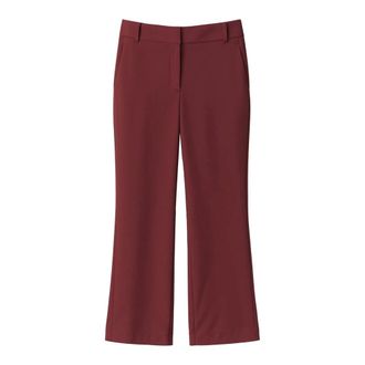 2-Biz Wide Trousers - female - 2-Biz - Wide Trousers - Red - M - Trousers